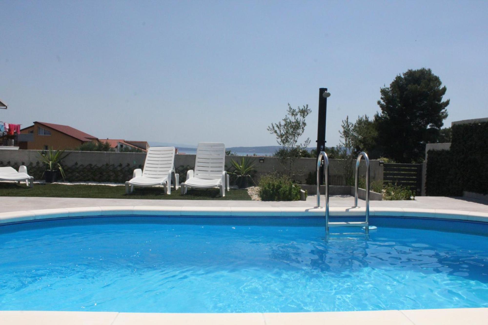 Villa Marta 3 Bedrooms, 2 Baths And Pool Kaštel Štafilić Exteriér fotografie